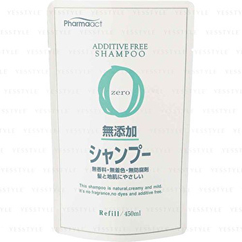 Kumano Cosme Pharmaact Additive Free Shampoo - 450ml Refill