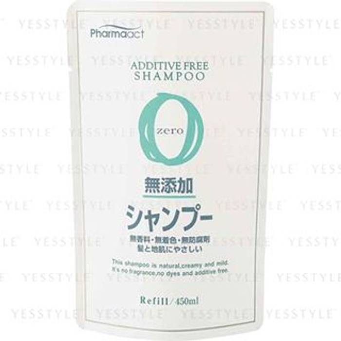 Kumano Cosme Pharmaact Additive Free Shampoo - 450ml Refill