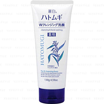 Reihaku Hatomugi Medicated W Cleansing Foam - 130g