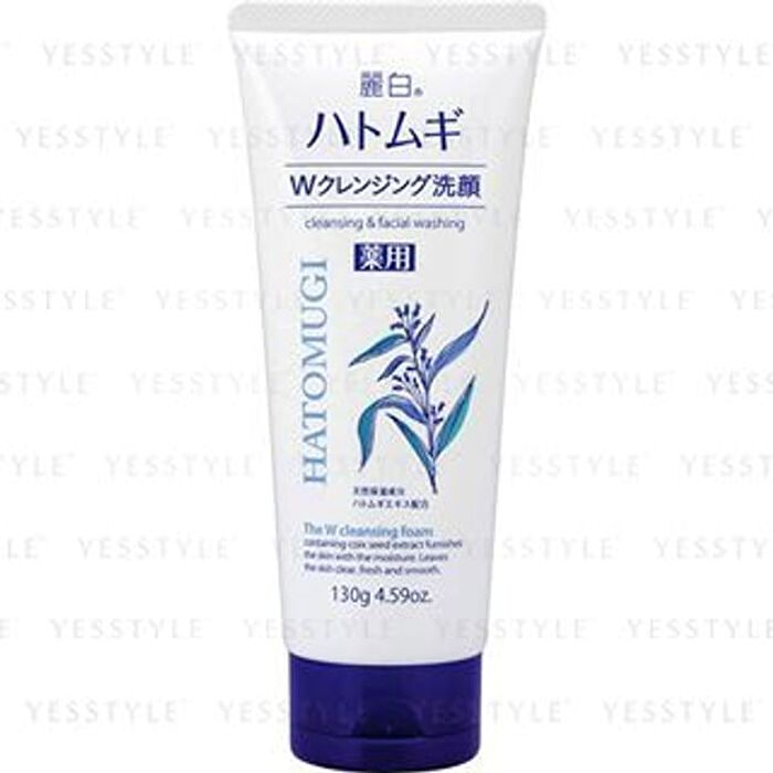 Reihaku Hatomugi Medicated W Cleansing Foam - 130g