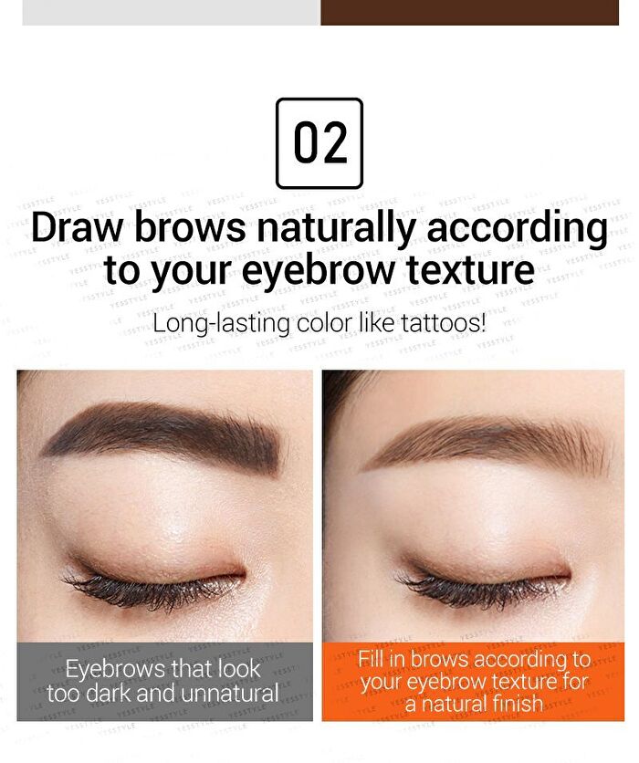 Mqny My Gyeol-Fit Tint Brow - 4 Colors - Light Brown
