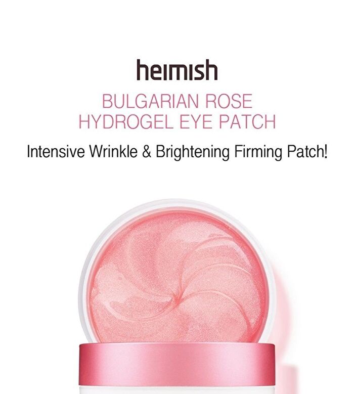 heimish Bulgarian Rose Water Hydrogel Eye Patch - New version: 60pcs