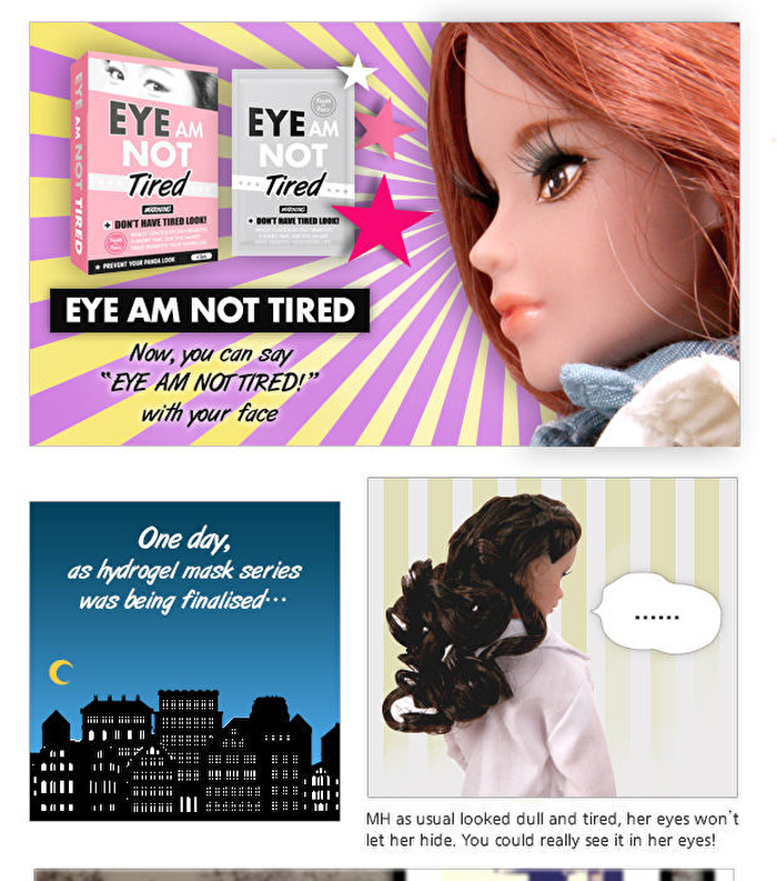 Faith in Face Eye Am Not Tired Eye Patch Set 4packs - 1box x 4packs