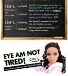 Faith in Face Eye Am Not Tired Eye Patch Set 4packs - 1box x 4packs