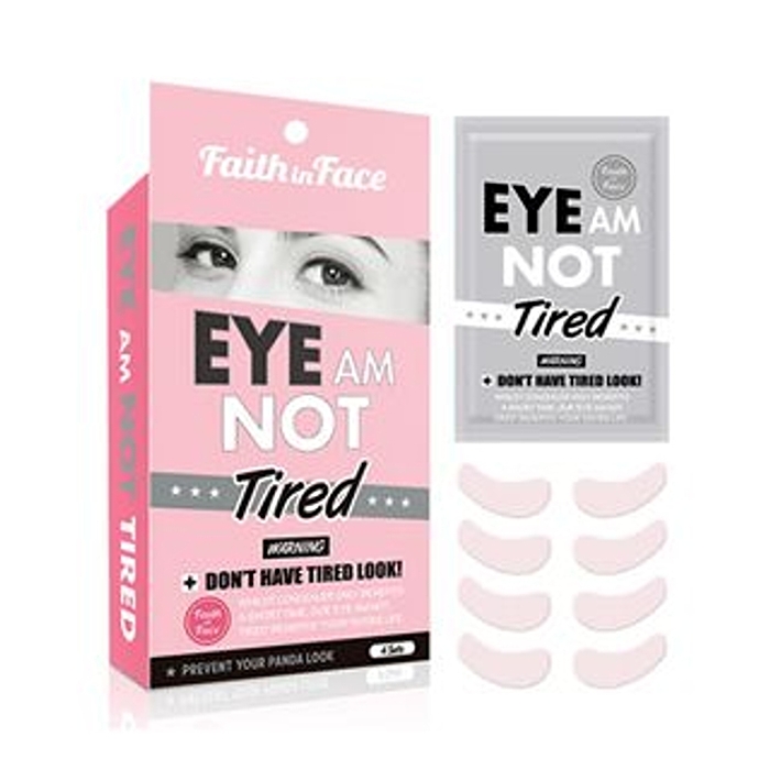Faith in Face Eye Am Not Tired Eye Patch Set 4packs - 1box x 4packs