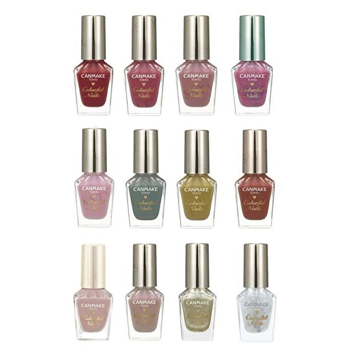 Canmake Colorful Nails Polish - N12 Almond Green
