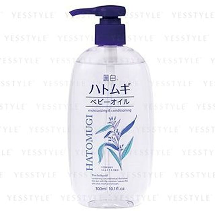 Reihaku Hatomugi Baby Oil Moisturizing & Conditioning - 300ml