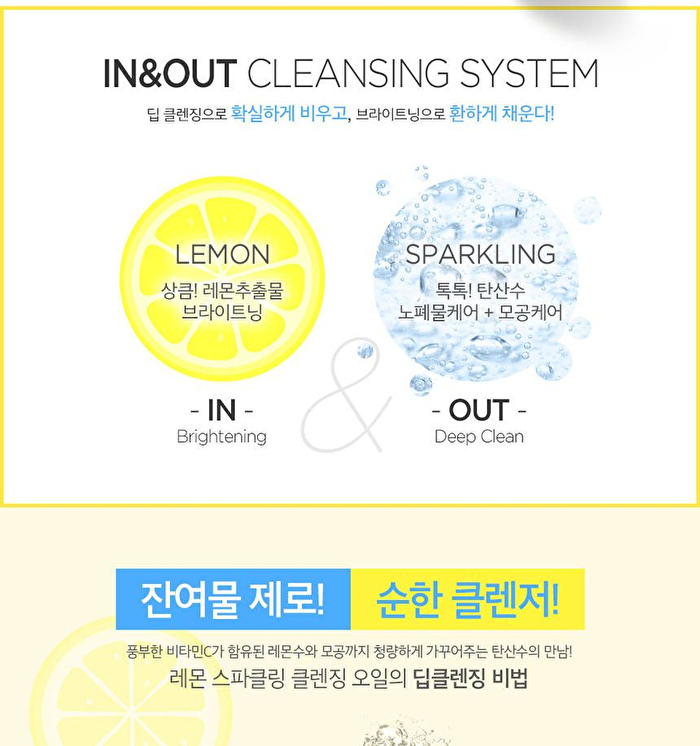 Lemon Sparkling Cleansing Oil 150ml - 2018 Version - 150ml