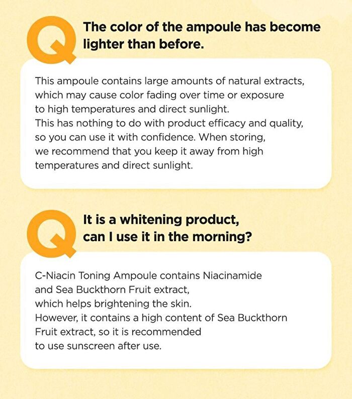 C-Niacin Toning Ampoule 50ml - New Version - 50ml