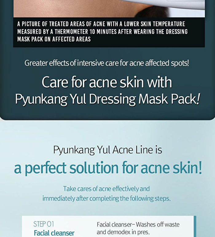 Acne Dressing Mask Pack - 18g x 1 sheet
