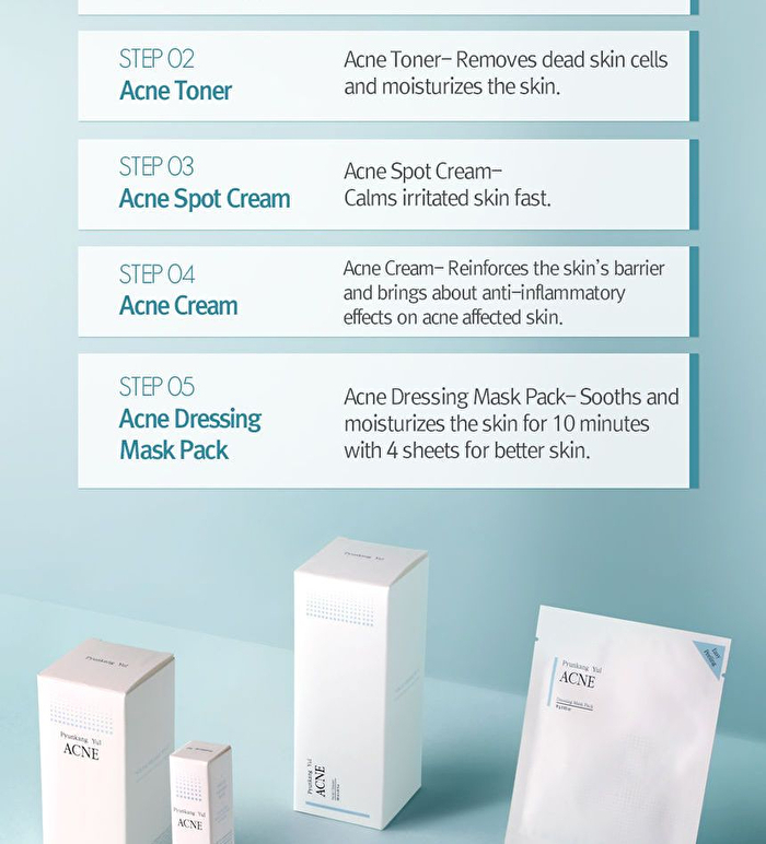 Acne Dressing Mask Pack - 18g x 1 sheet