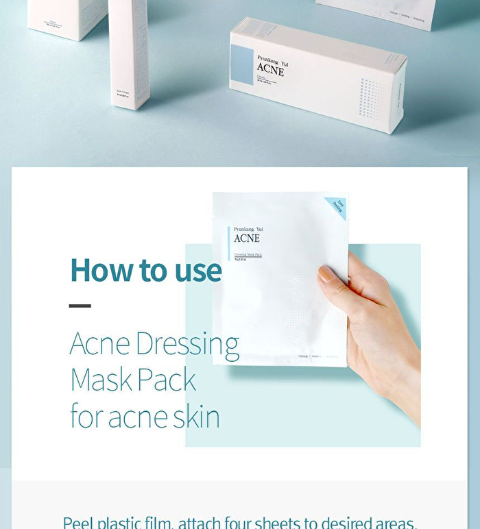Acne Dressing Mask Pack - 18g x 1 sheet