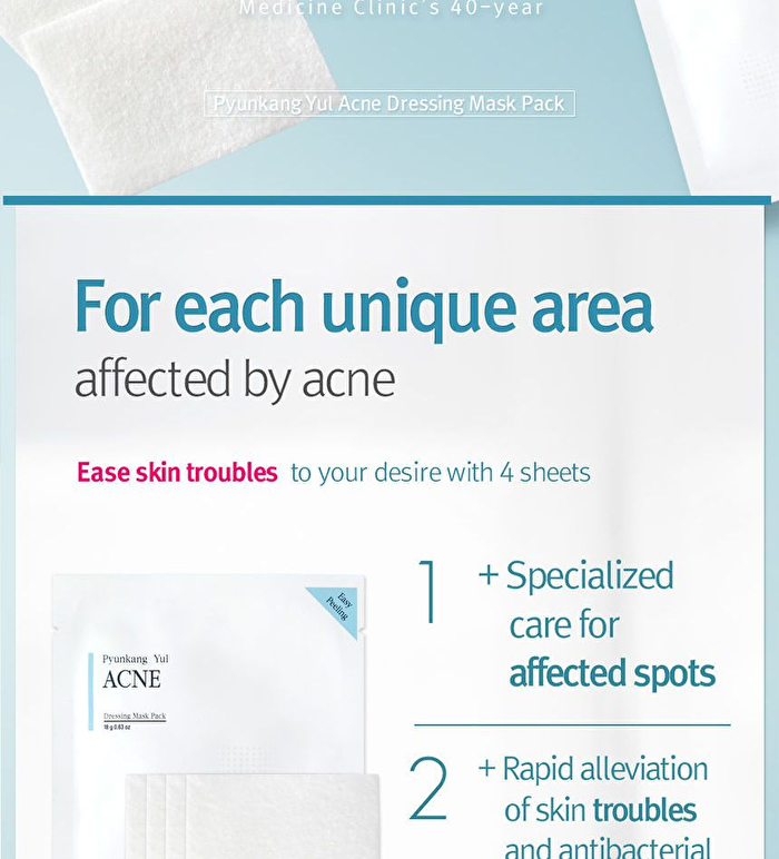 Acne Dressing Mask Pack - 18g x 1 sheet