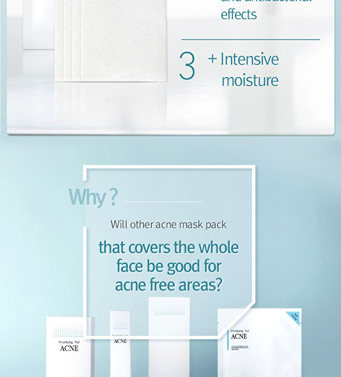 Acne Dressing Mask Pack - 18g x 1 sheet