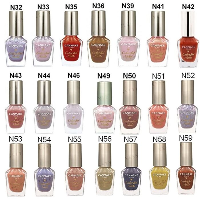 Canmake Colorful Nails Polish - N24 Twinkle Drop