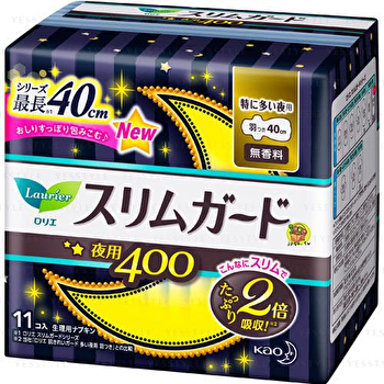 Laurier Ultra Slim Night Wing Feminine Pads 40cm - 11 pcs