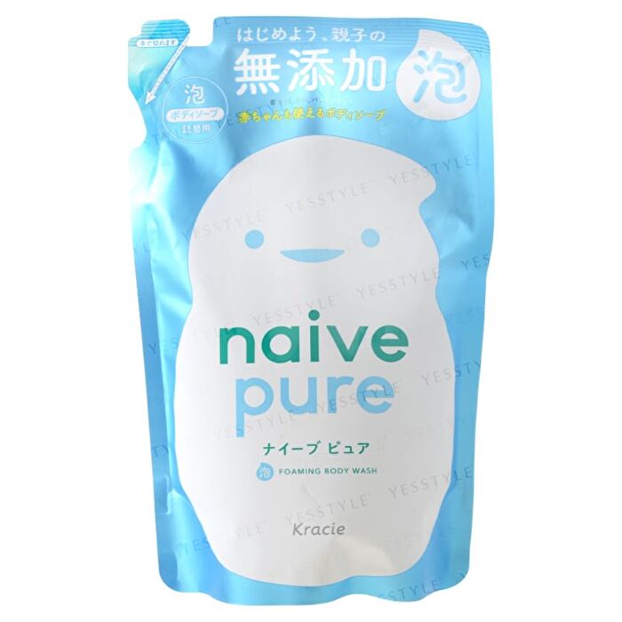 Naive Pure Foaming Body Wash - 450ml Refill