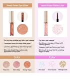 Mqny Jewel-Poten Eye Glitter (3 Colors) - #02 Retro Ruby