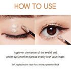 Mqny Jewel-Poten Eye Glitter (3 Colors) - #03 Orange Topaz