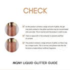 Mqny Jewel-Poten Eye Glitter (3 Colors) - #03 Orange Topaz