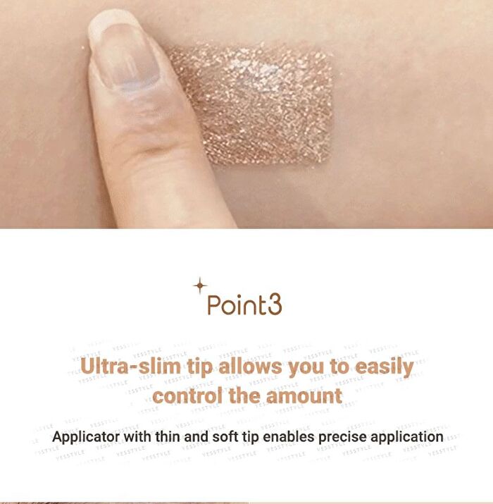 Mqny Jewel-Poten Eye Glitter (3 Colors) - #03 Orange Topaz