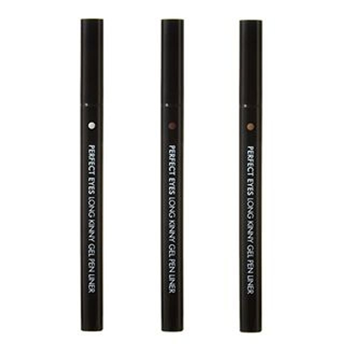 Perfect Eyes Long Kinny Gel Pen Liner (3 Colors) - #01 Black