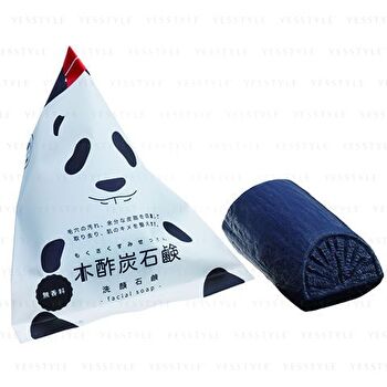Wood Vinegar Charcoal Soap With Foaming Net - 120g