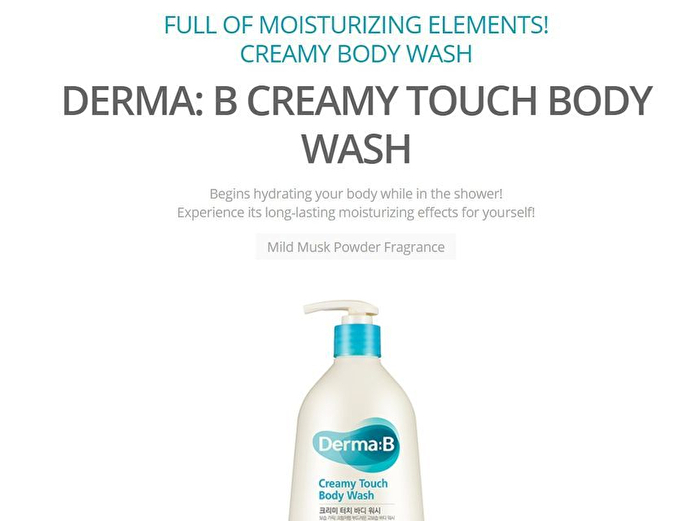 Creamy Touch Body Wash - 400ml