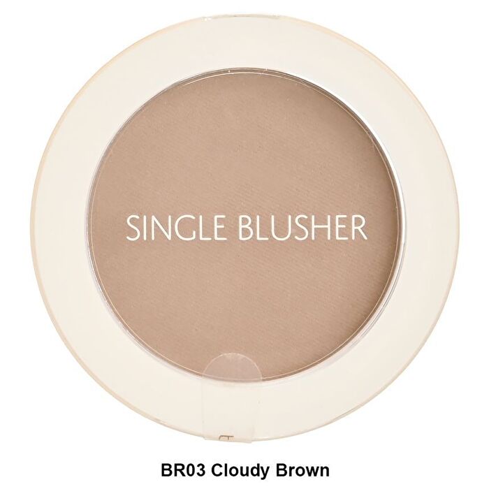 Saemmul Single Blusher - 22 Colors - #BR03 Cloudy Brown