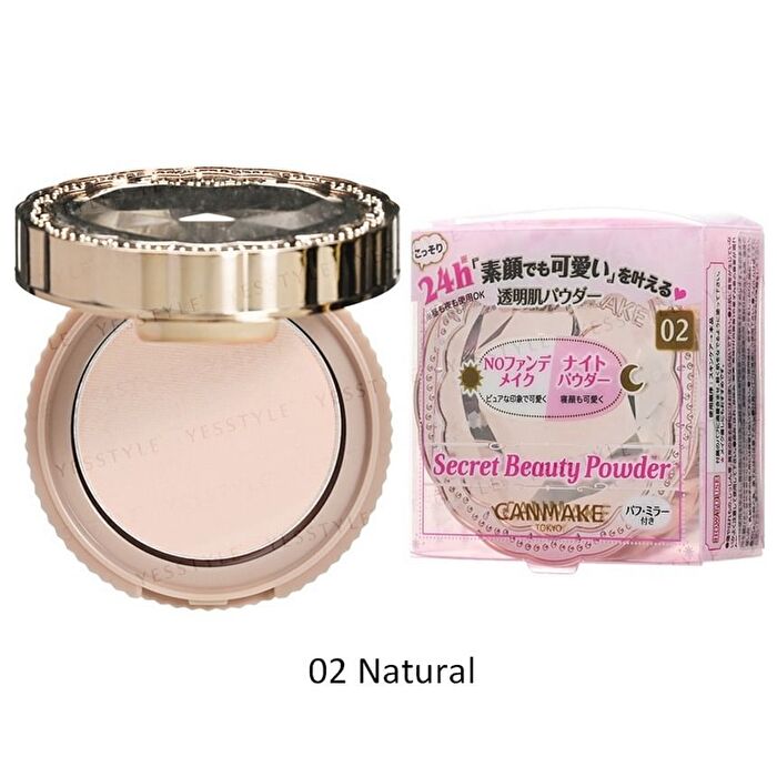Canmake Secret Beauty Powder - 02 Natural