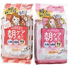Zubo Labo Morning Clear Lotion Sheet - Moist - 35 pcs