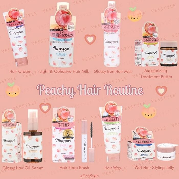 Momori Peach Light & Cohesive Hair Milk - 100ml