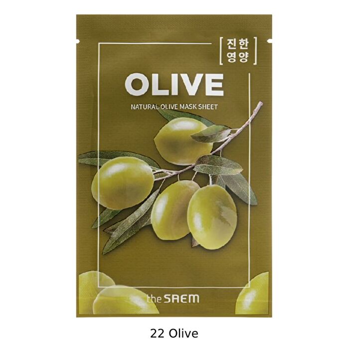 Natural Mask Sheet - 25 Types - #05 Rice