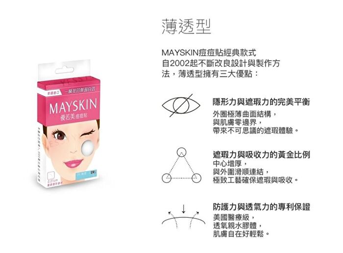 Hydrocolloid Acne Patch - 24 pcs
