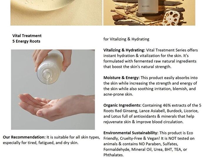 Vital Treatment 5 Energy Roots - 150ml