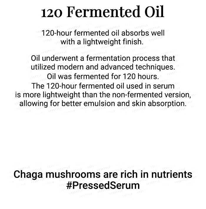 Pressed Serum #Tundra Chaga - 50ml