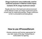 Pressed Serum #Tundra Chaga - 50ml