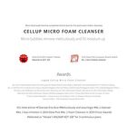 Cellup Micro Foam Cleanser - 2018 Version - 120ml