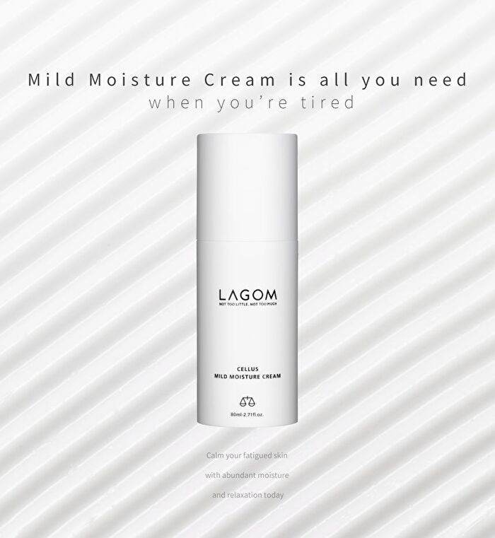 Lagom Cellus Mild Moisture Cream - 80ml