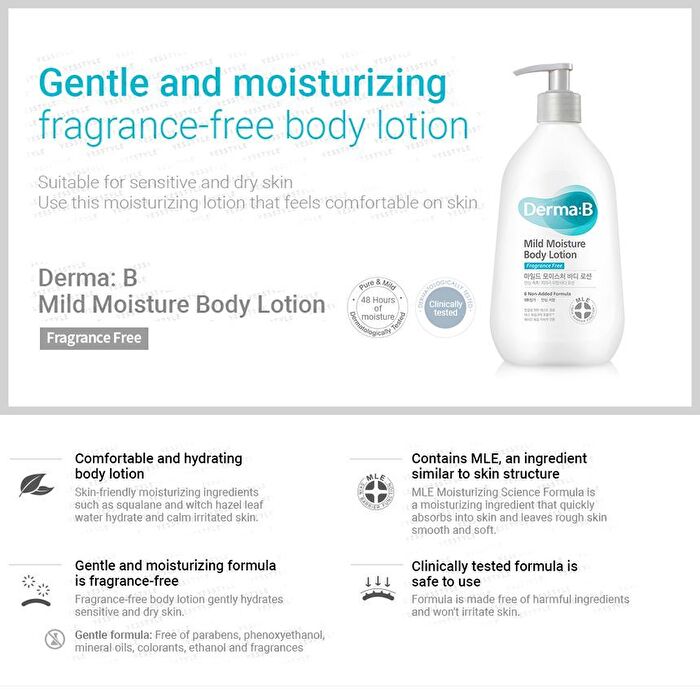Mild Moisture Body Lotion - 400ml