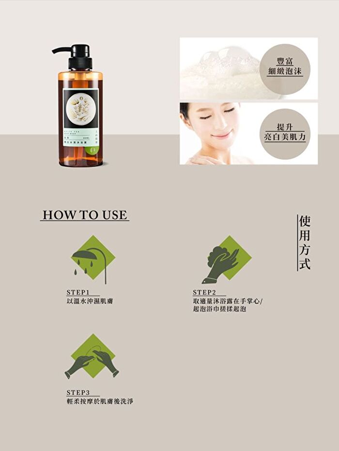 Tsaio Body Wash - Tea Tree Control Acne - 600ml