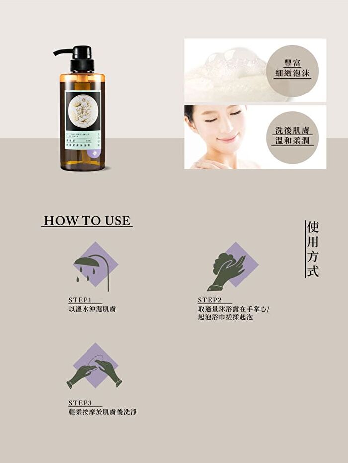 Tsaio Body Wash - Tea Tree Control Acne - 600ml