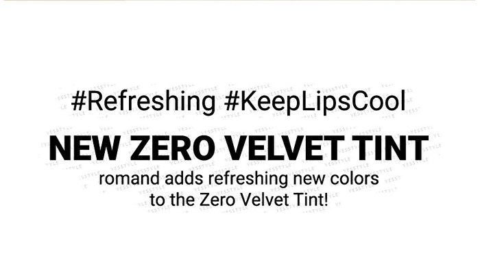 romand Zero Velvet Tint - 11 Colors - #06 Deep Soul
