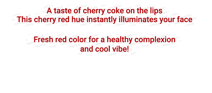 romand Zero Velvet Tint - 11 Colors - #03 Persi Red