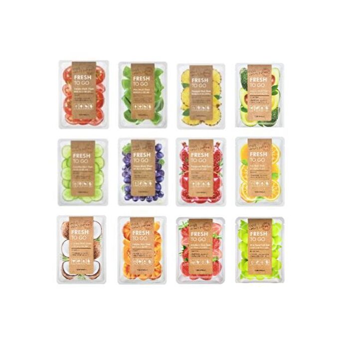 Fresh To Go Mask Sheet - 12 Types - Yuja