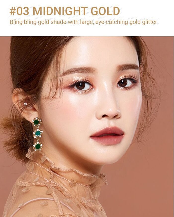 Mqny Jewel-Poten Glitter Liner (3 Colors) - #02 Grind Crystal