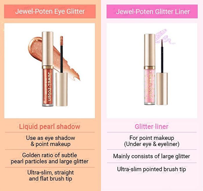 Mqny Jewel-Poten Glitter Liner (3 Colors) - #02 Grind Crystal