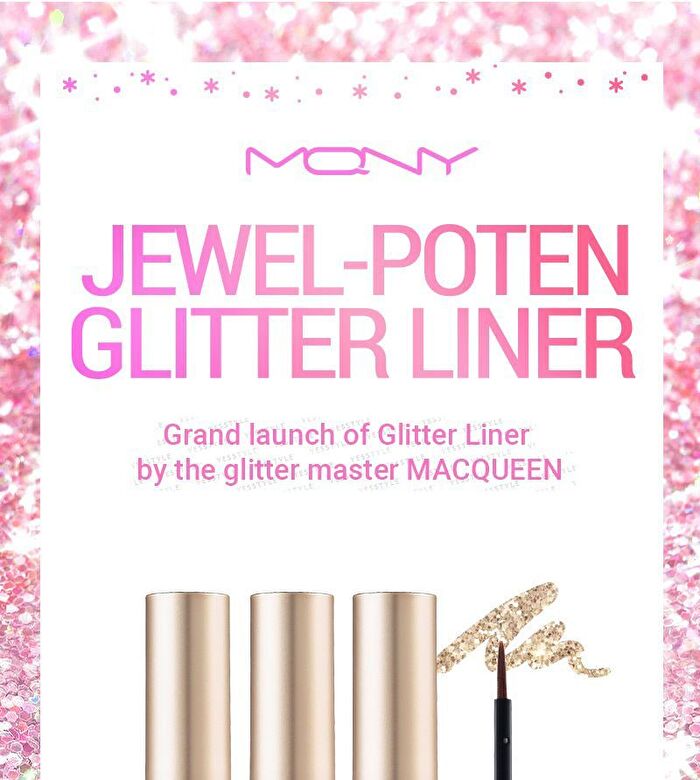 Mqny Jewel-Poten Glitter Liner (3 Colors) - #02 Grind Crystal