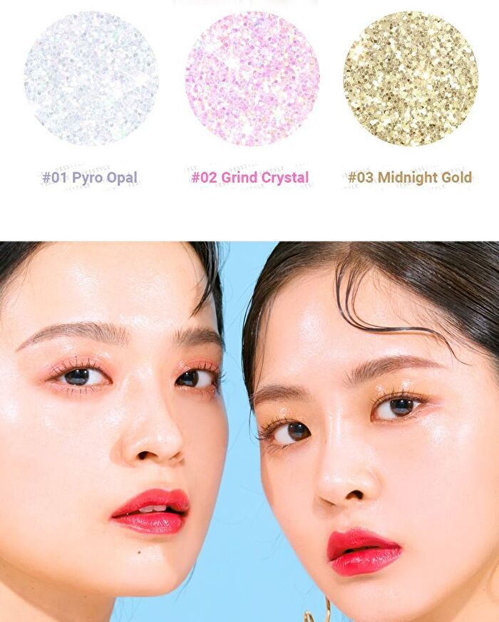 Mqny Jewel-Poten Glitter Liner (3 Colors) - #02 Grind Crystal
