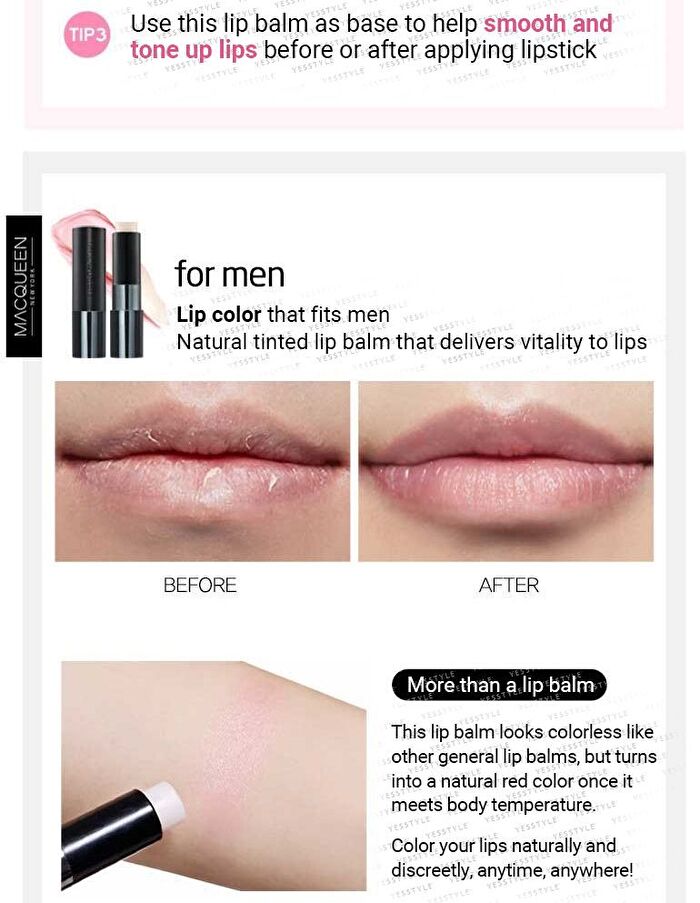 Mqny Better Than Kiss Lip Balm For Women - 3.5g
